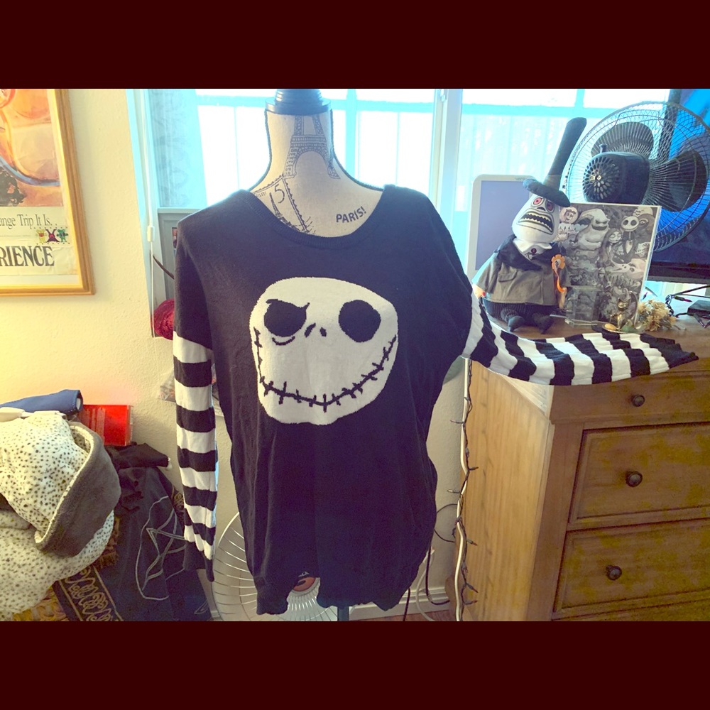Jack Skellington pullover sweater